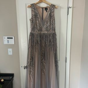 elegant full-length gown ✨